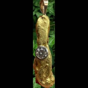 Gold Nugget Pendant